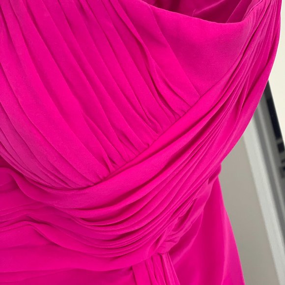Bright Pink BADGLEY MISCHKA Ballgown Dress - Picture 11 of 15